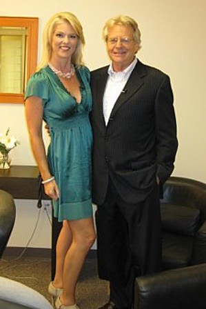 Corinna with Jerry Springer